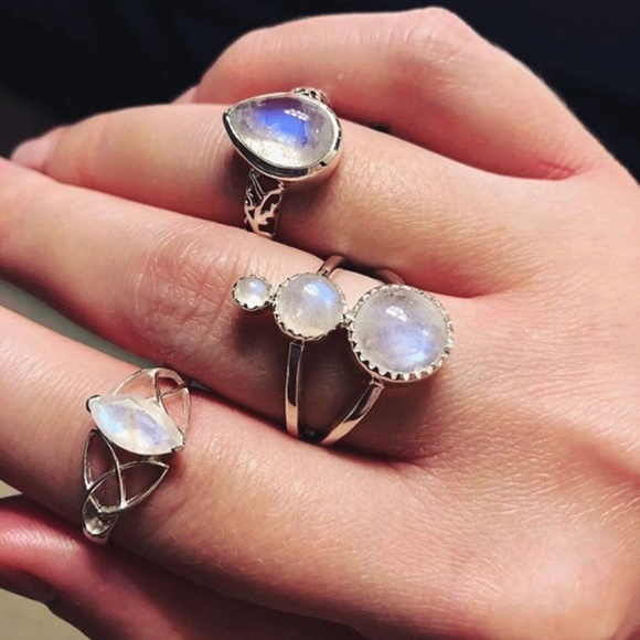 **VIVICA* 3-Pc Silver x Crystal Fashion Ring Set - Picture 1 of 5
